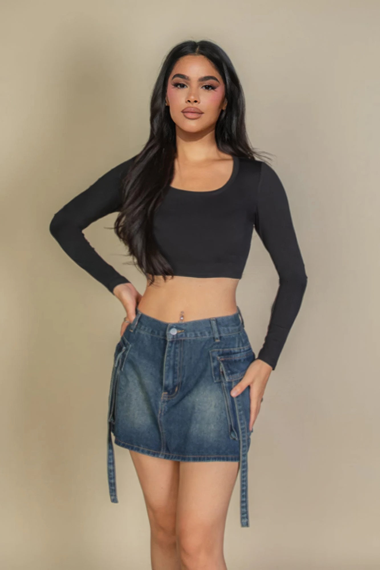 All Season Accessible Men and Women Clothing / Cami As symmetrical Ruffle