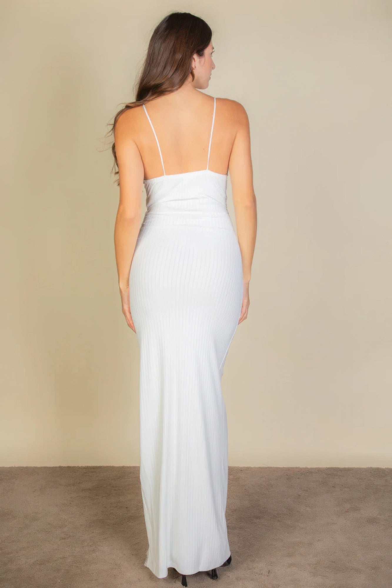 "Super Affordable women's Clothing / Solid Bodycon Split Hem / Tube Dress / Assorted Sizes"