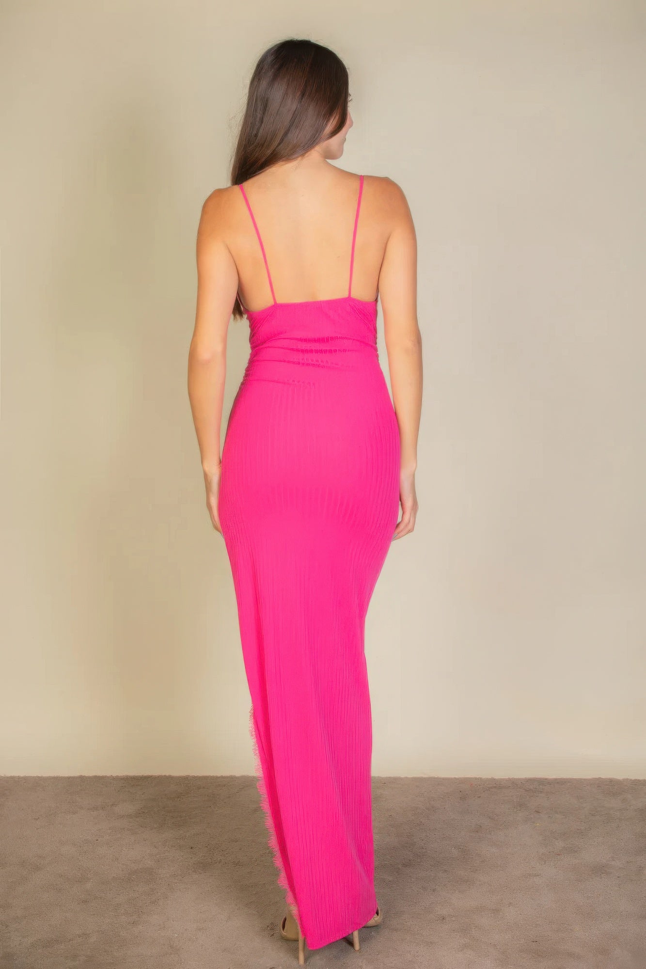 "Super Affordable women's Clothing / Solid Bodycon Split Hem / Tube Dress / Assorted Sizes"