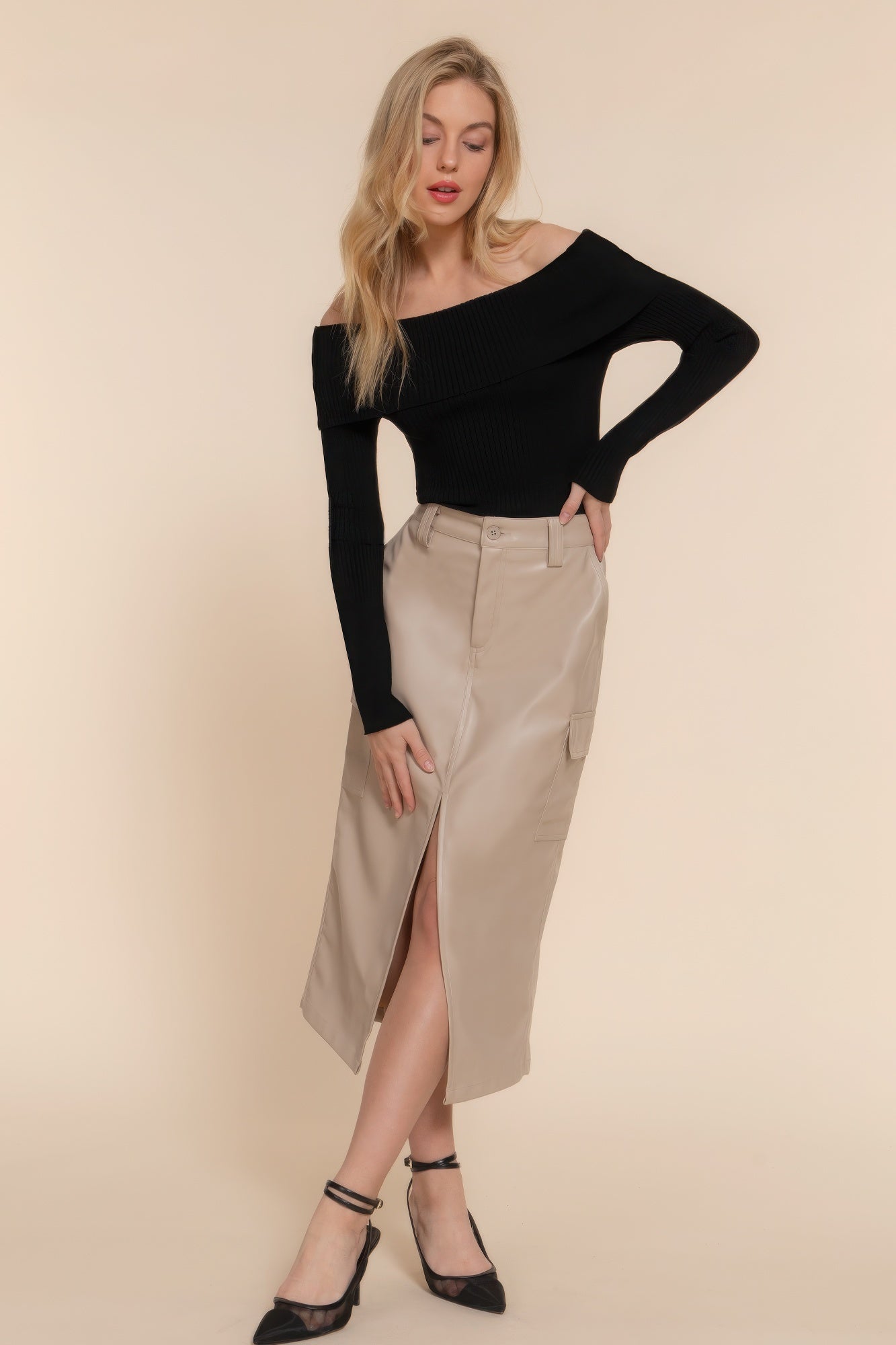 "Trendy Women Skirts 2025 / Cargo Skirt, Midi Skirt, Unbalance Skirt, Stretch Skirt, Leather Skirt"