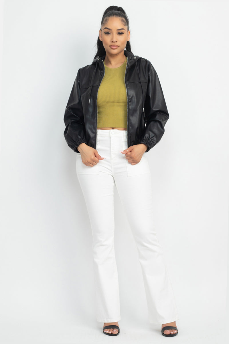 "Women's Clothing / High Quality PU Leather Jackets at Affordable Prices"