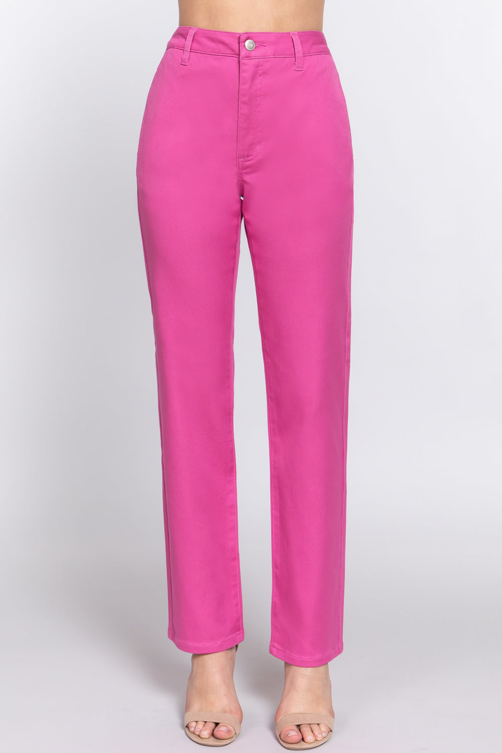 Classic fit Trousers / Straight Fit Long Pants by Super fluffy Clothing Store