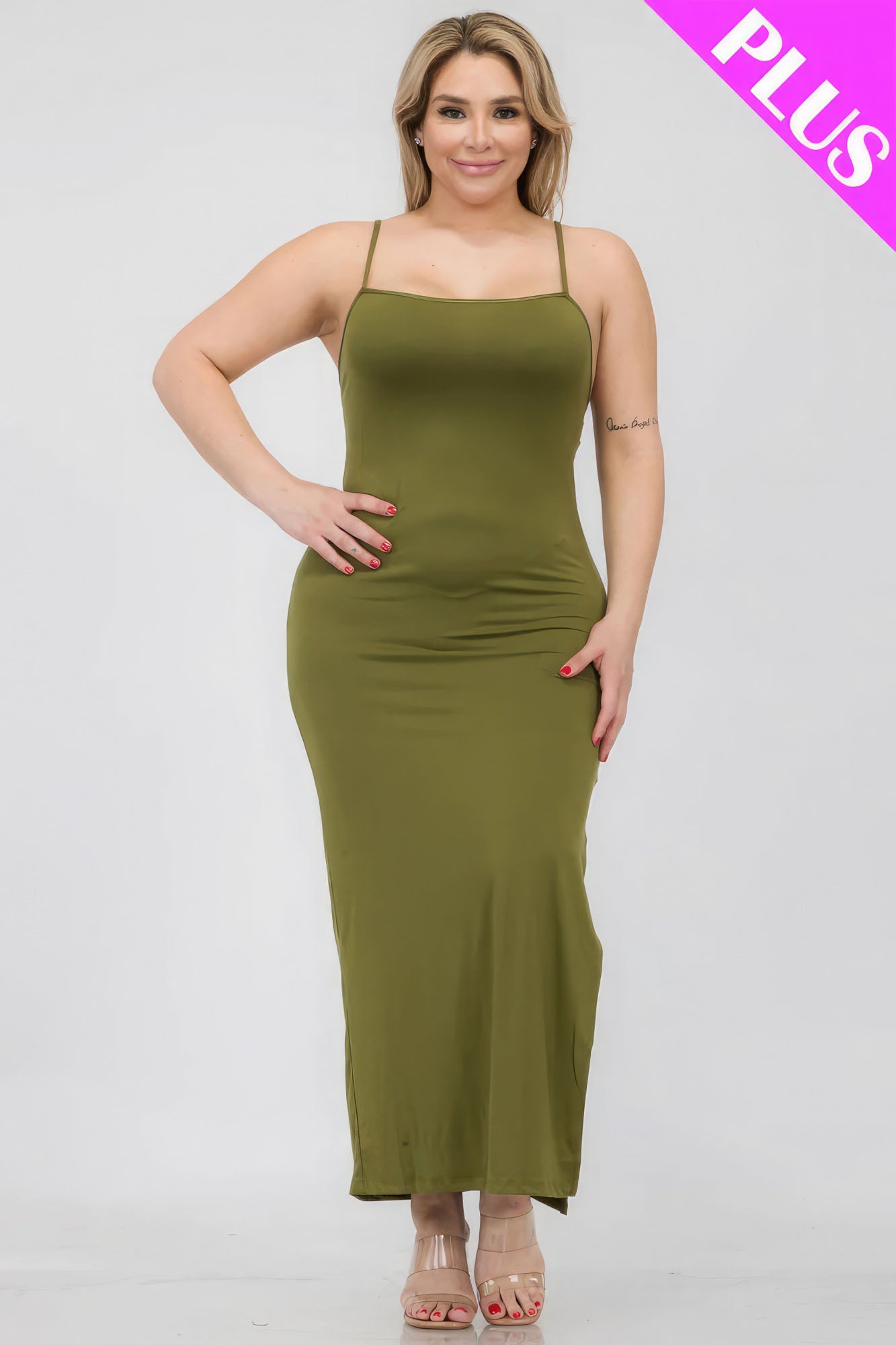 "Super Affordable women's Clothing / Solid Bodycon Split Hem / Tube Dress / Assorted Sizes"