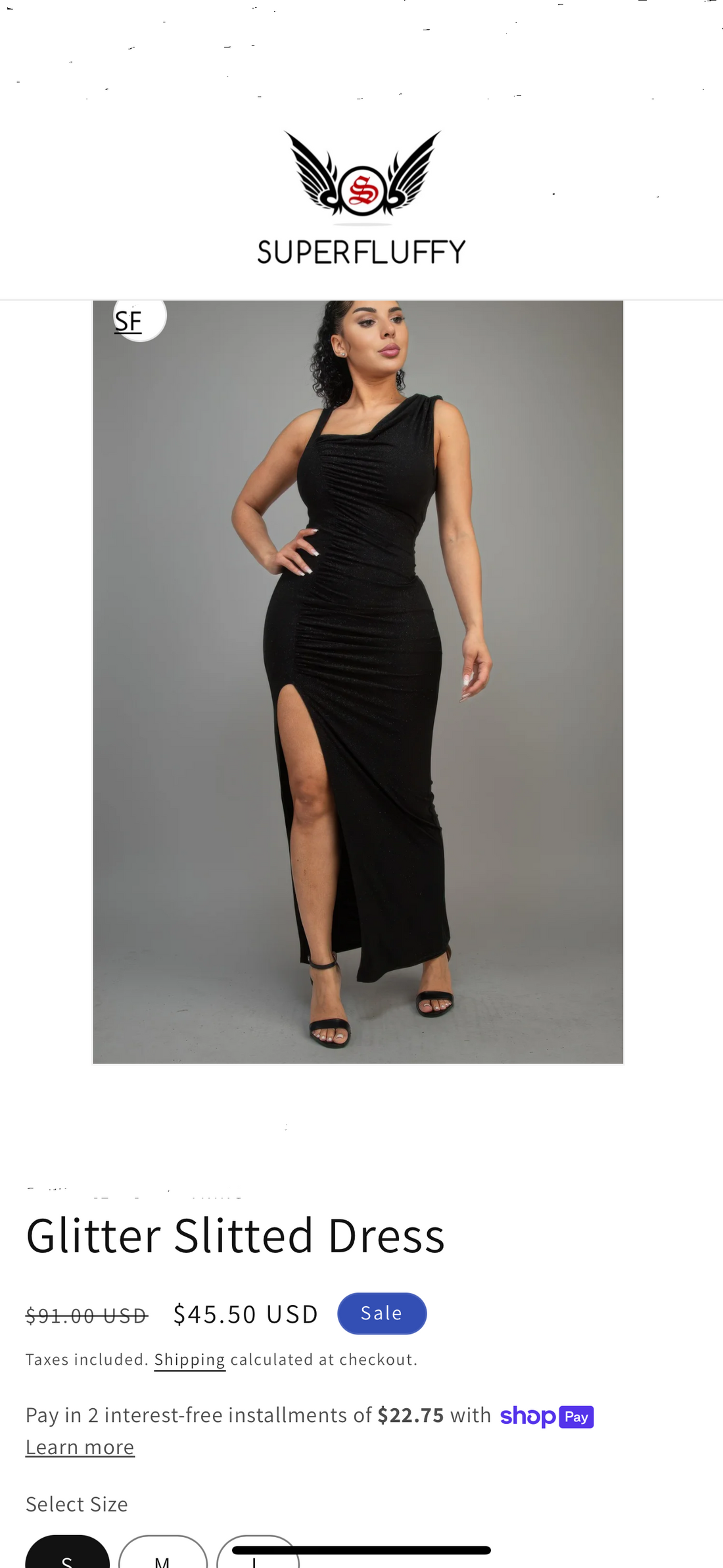"Women's Fashion Dresses for any occasions / Wedding, Proms, Homecoming, Glitter Slitted Dress"