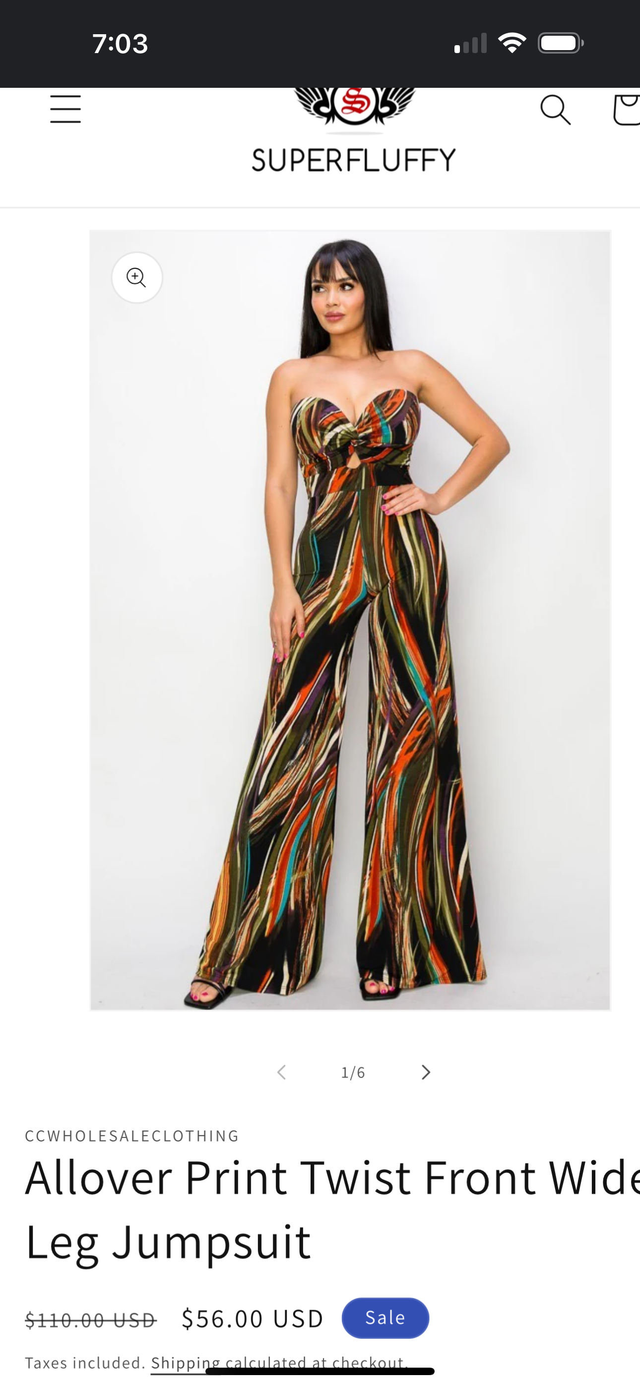 "Autumn Women's Clothing Wide Leg Jumpsuit"