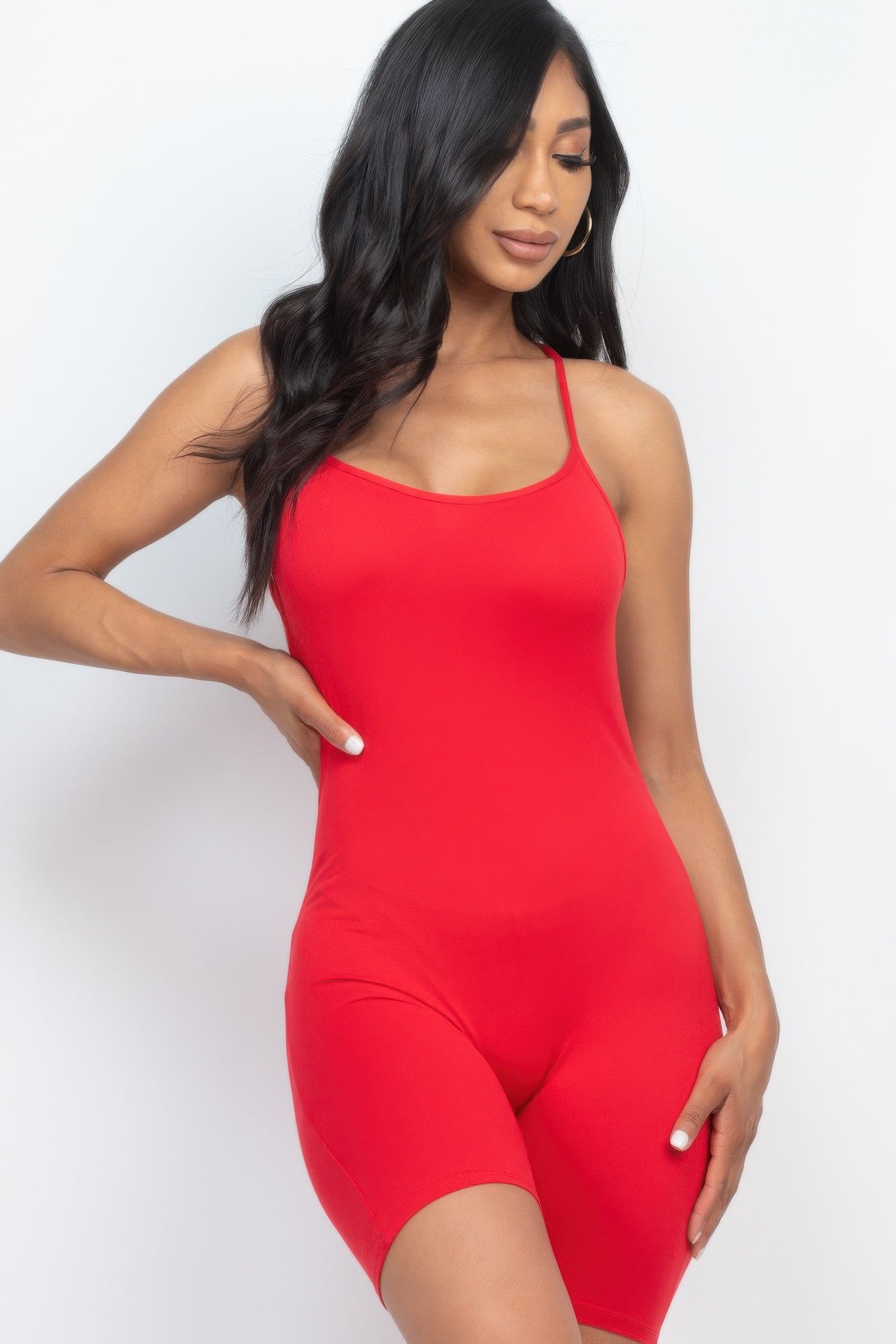 Crossback Bodycon Romper