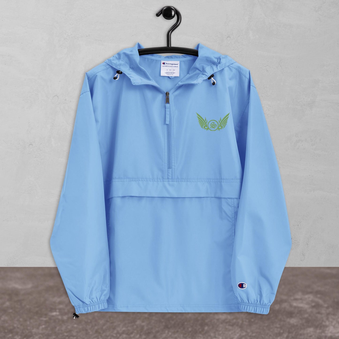 Embroidered Champion Packable Jacket